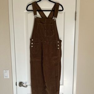 Free People Corduroy Overalls